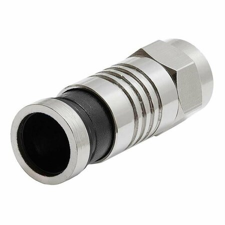 CMPLE Compression F Type Connector for RG59 with Black Tail 1221-N